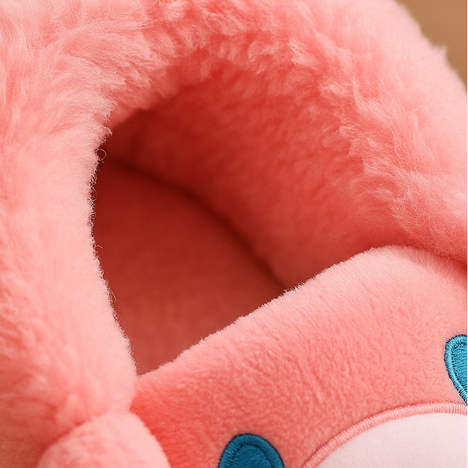 Cinnamoroll Plush Slippers with Moving Ears